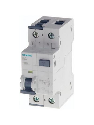 SIEMENS, 40A, 2 Pole, 300mA, Betagard 5SU1, class AC RCB