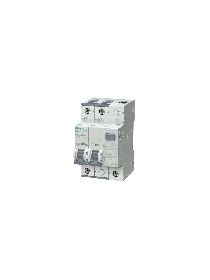 SIEMENS, 63A, 2 Pole, 30mA, Betagard 5SU1, class AC RCB