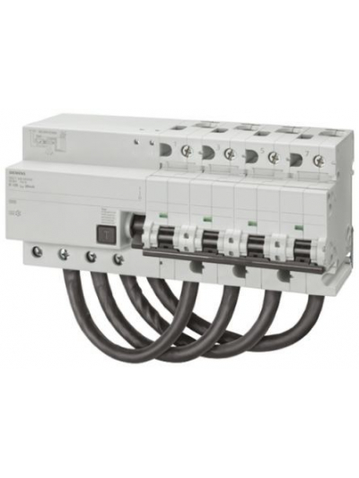 SIEMENS, 40A, 4 Pole, 100mA Betagard 5SU1, class AC RCB