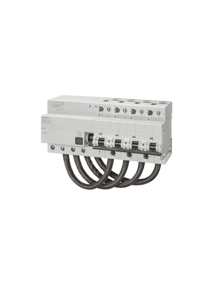 SIEMENS, 40A, 4 Pole, 100mA Betagard 5SU1, class AC RCB