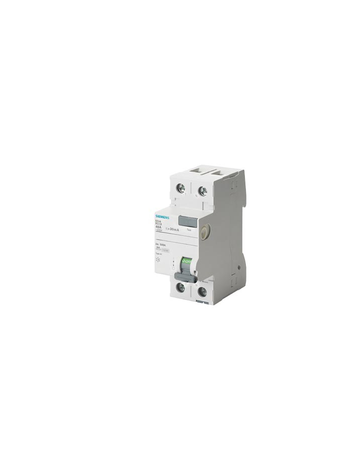 SIEMENS, 40A, 2 Pole, 300mA, Betagard 5SV, class AC RCCB