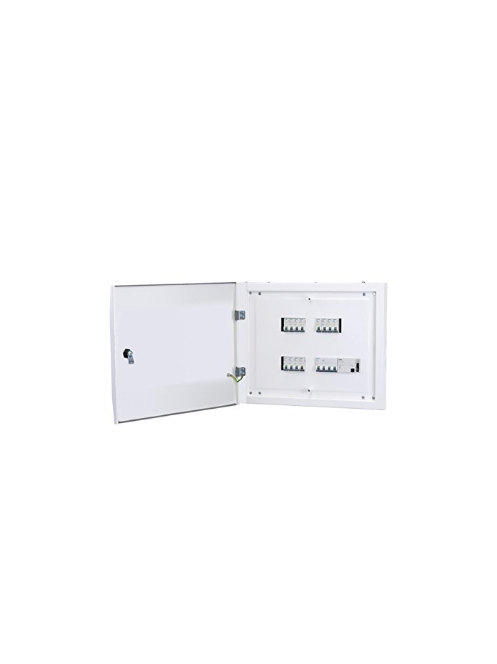 SIEMENS, IP43, 8 Way, Metal Double Door TPN Betagard DB