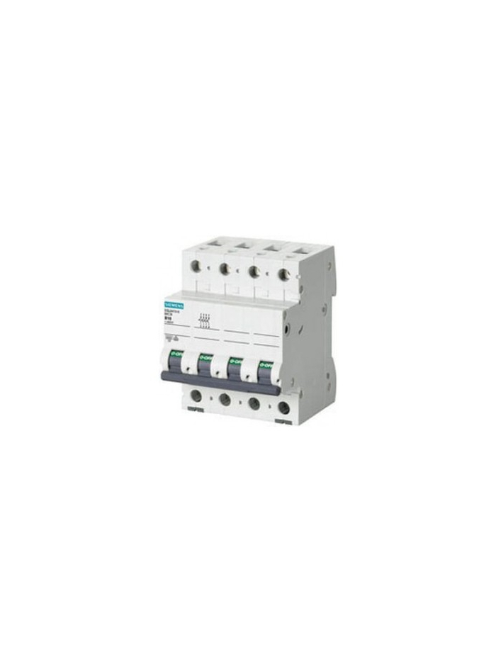 SIEMENS, 4 Pole, 100A, Betagard 5SP4 C-CURVE MCB