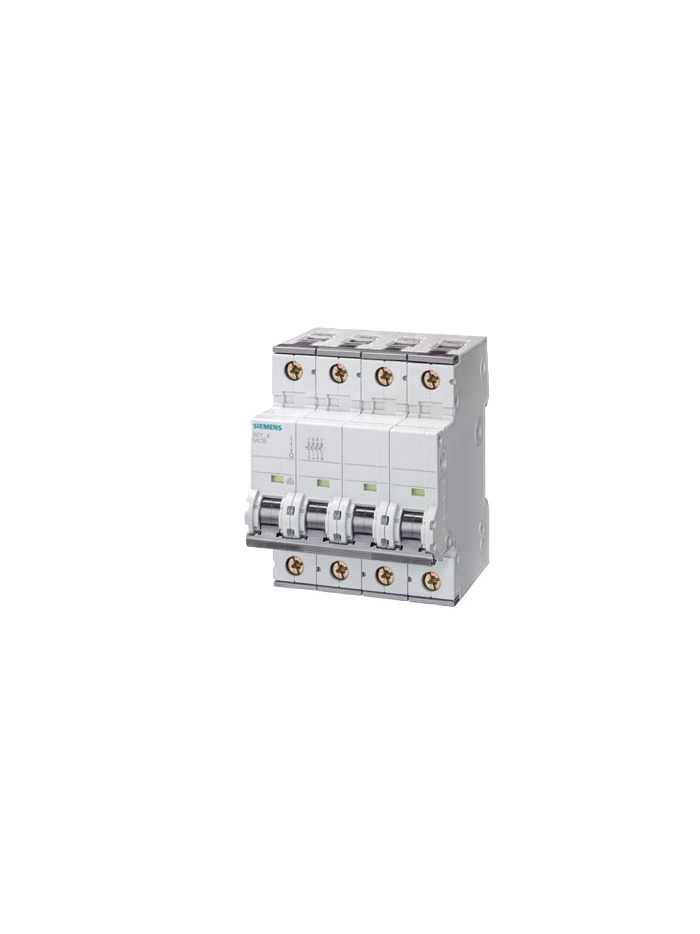SIEMENS, 4 Pole, 80A, Betagard 5SY4 C-CURVE MCB