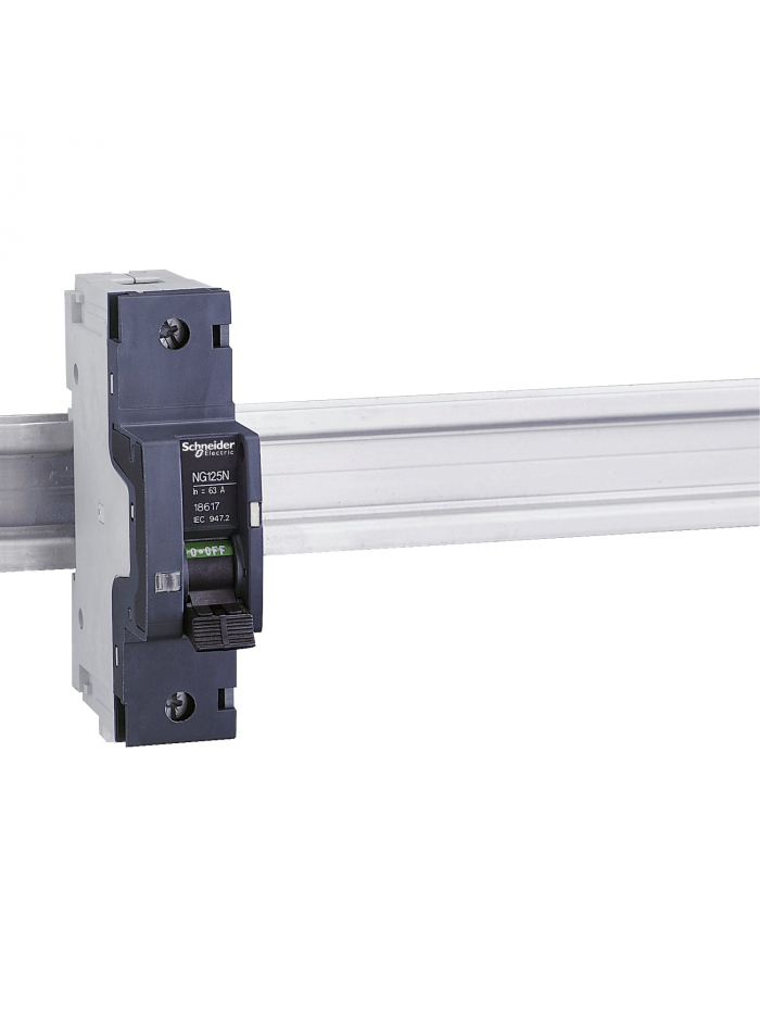 Schneider, 1 Pole, 40A, NG125N B-CURVE MCB