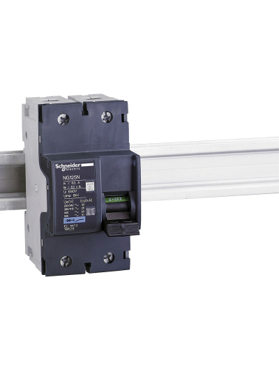 Schneider, 2 Pole, 25A, NG125N B-CURVE MCB