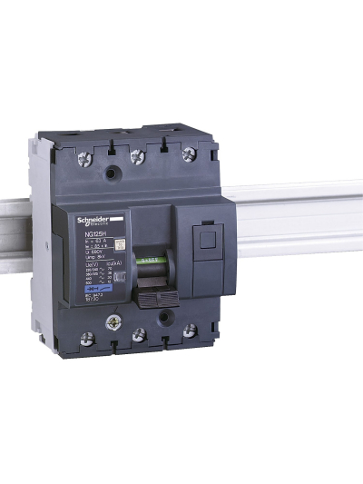 Schneider, 3 Pole, 25A, NG125H C-CURVE MCB