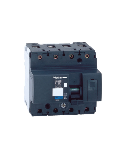 Schneider, 4 Pole, 80A, NG125N B-CURVE MCB