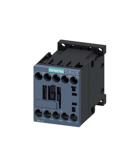 SIEMENS, 10A, Screw Type Terminal, Auxiliary Contactor 3RH21 Coupling Relays for Contactor Relays 