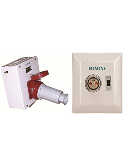 SIEMENS,IP20, 3 Phase, 32A, 3 Pole, Industrial plug & sockets 