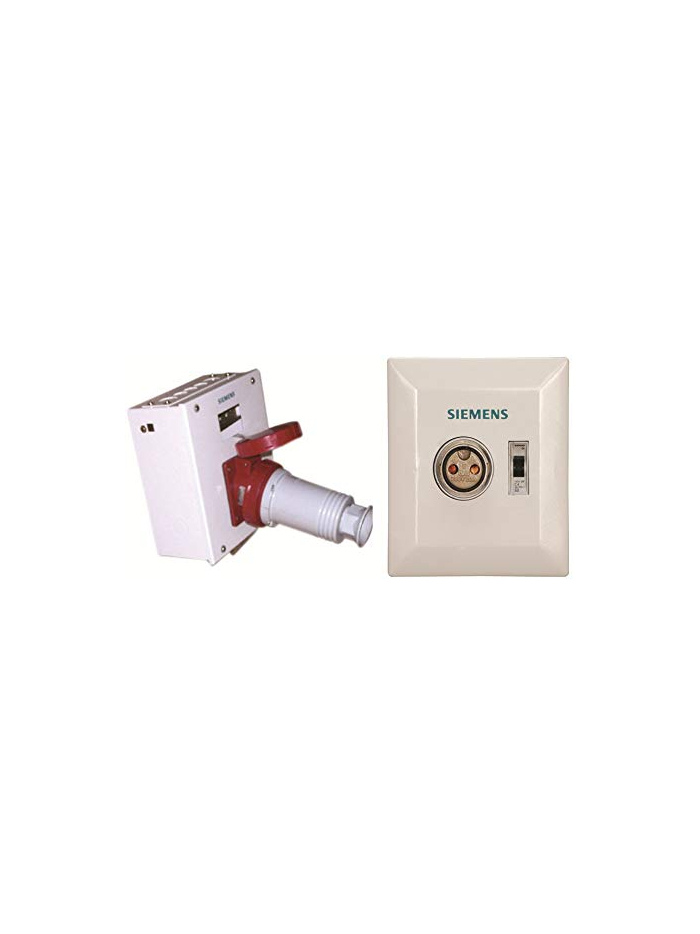 SIEMENS,IP20, 3 Phase, 32A, 3P+N Industrial plug & sockets    
