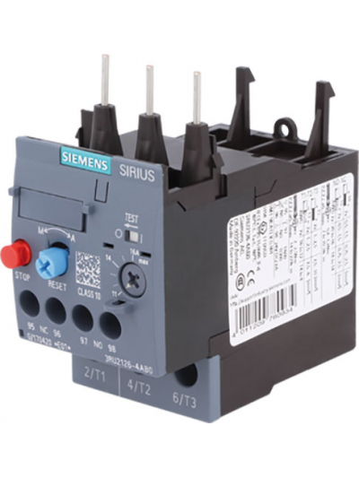 SIEMENS, 0.55-0.8A, Class 10, 3RU THERMAL OVERLOAD RELAY