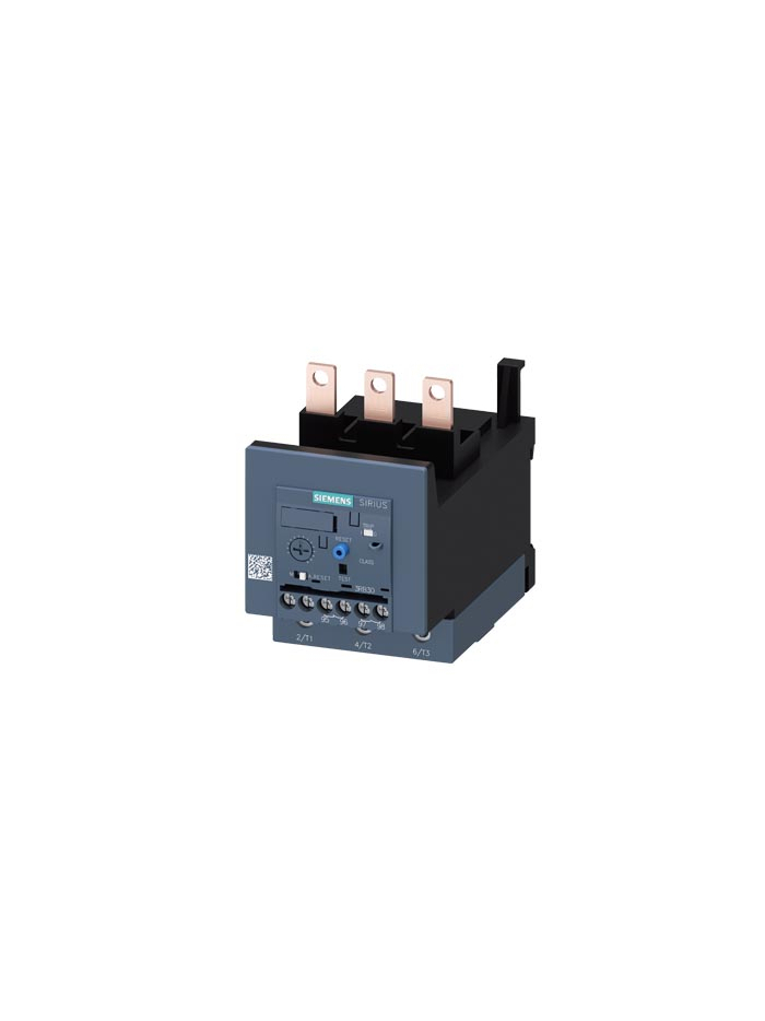 SIEMENS, 12.5-50A, Class 10, 3RB MICROPROCESSOR BASED OVERLOAD RELAY
