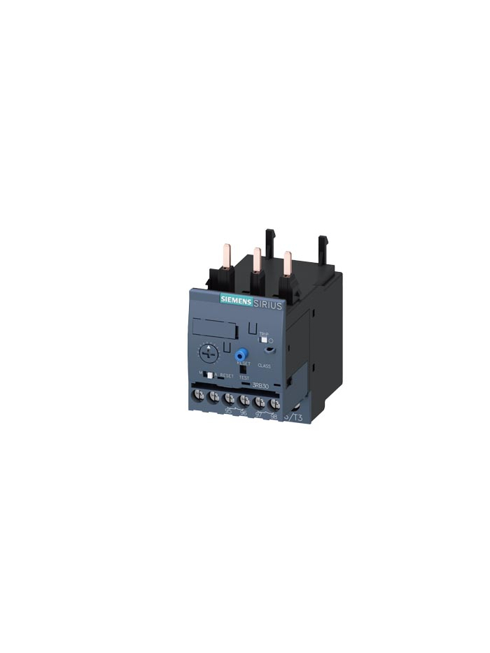 SIEMENS, 3-12A, Class 20, 3RB MICROPROCESSOR BASED OVERLOAD RELAY