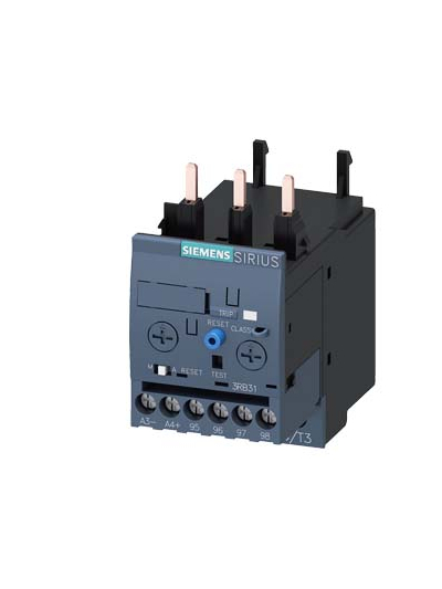 SIEMENS, 6-25A, Class 20, 3RB MICROPROCESSOR BASED OVERLOAD RELAY
