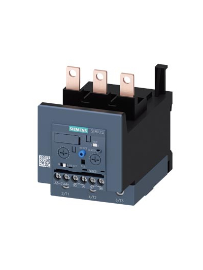 SIEMENS, 12.5-50A, Class 20, 3RB MICROPROCESSOR BASED OVERLOAD RELAY