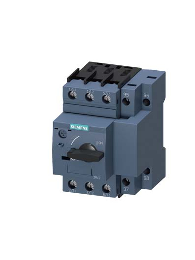 SIEMENS, 16A, Class 10, 3RV MPCB with relay function
