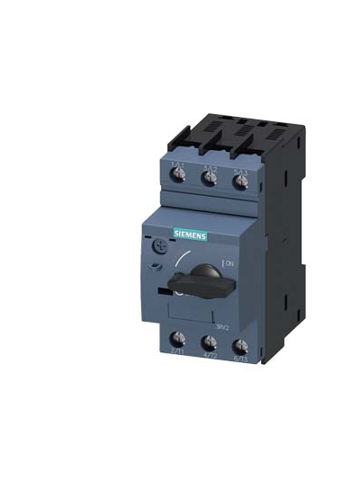 SIEMENS, 25A, Class 10, 3RV MPCB for transformer protection