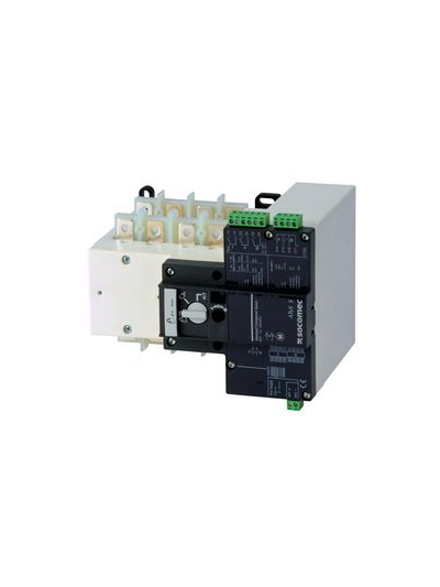 SOCOMEC, 100A, 4 Pole, REMOTE AND AUTOMATIC OPERATED TRANSFER SWITCHES