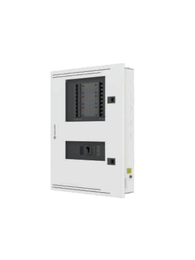 L&T, IP43-Glazed Door, 12 way Vertical TPN DB upto 125A, MCCB Incomer