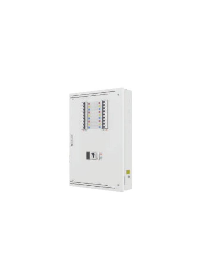 L&T, IP30-Single Door, 16 way Vertical TPN DB upto 125A, MCCB Incomer