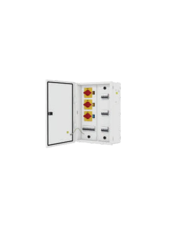 L&T, IP43-Metal Door, 6 way TPN Phase Selector DB
