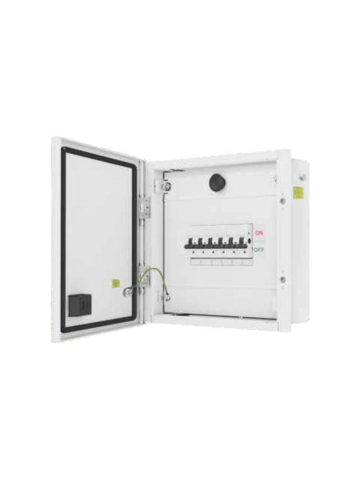 L&T, IP43-Metal Door, 8 way SPN DB