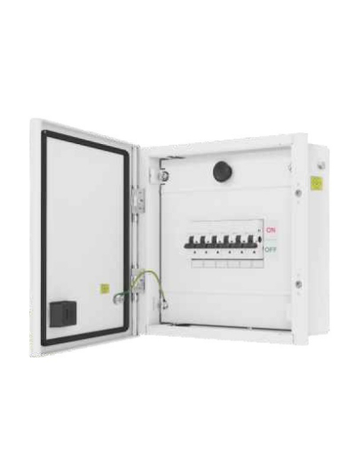 L&T, IP43-Metal Door, 12 way SPN DB