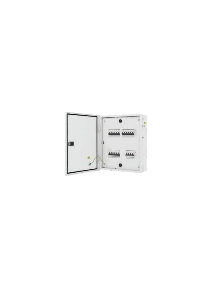 L&T, IP43-Metal Door, 12 way TPN DB