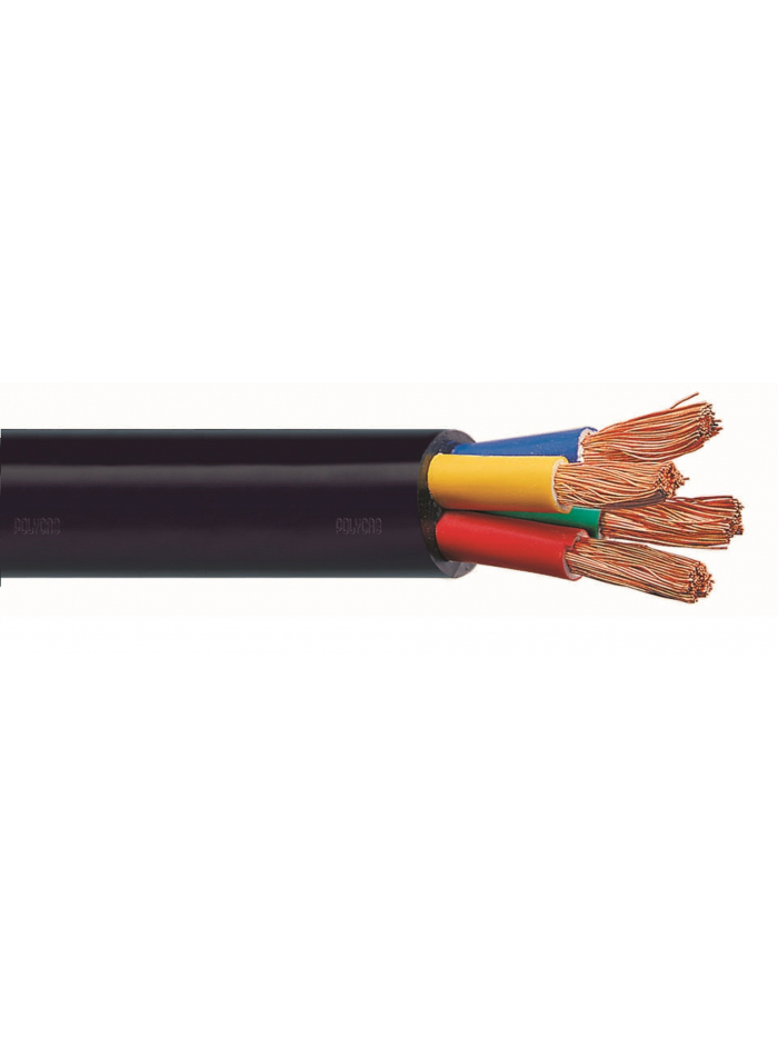 POLYCAB 4CX 6 sq.mm. FRLS INSULATED CABLE