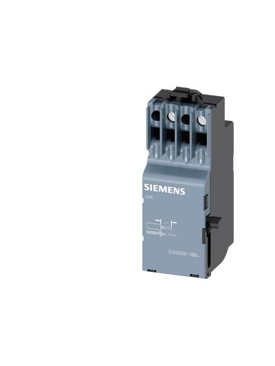 SIEMENS, SENTRON 3VA 120-127V AC Under voltage release (UVR) MCCB