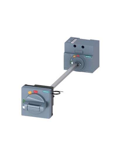 SIEMENS, SENTRON 3VA Illuminated - Door mounted rotary operator 24V DC for 3VA10/ 11 MCCB