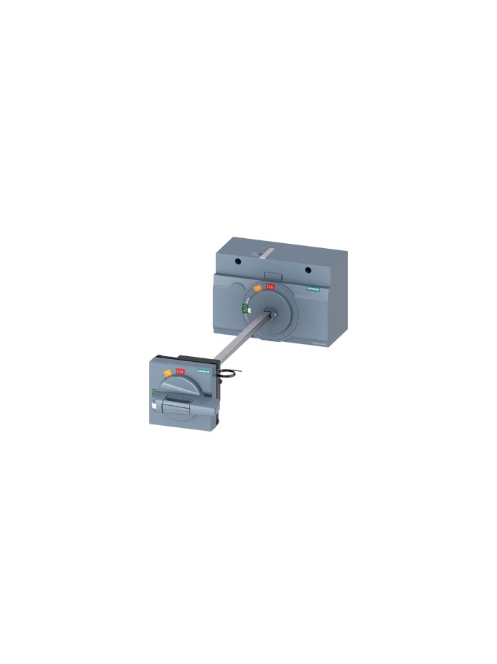 SIEMENS, SENTRON 3VA Illuminated - Door mounted rotary operator 24V DC for 3VA13/ 14, 3VA23/ 24 MCCB