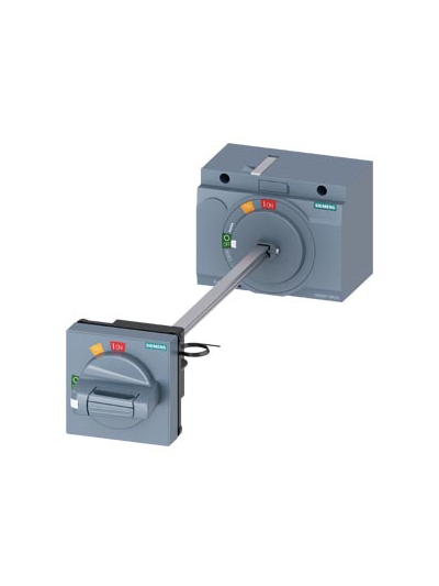 SIEMENS, SENTRON 3VA Illuminated - Door mounted rotary operator 24V DC for 3VA20/ 21/ 22 MCCB
