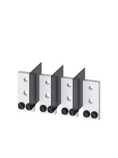 SIEMENS, SENTRON 3VA Busbar extensions with phase barriers for 4 pole, 3VA25 MCCB