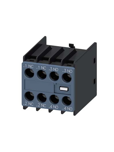 SIEMENS, Auxiliary Contact block of 3RH2 & 3RT2 for snapping onto the front