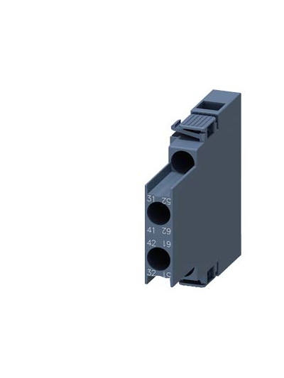 SIEMENS, Laterally mountable auxiliary switch blocks of 3RH2 & 3RT2 on left and / or right