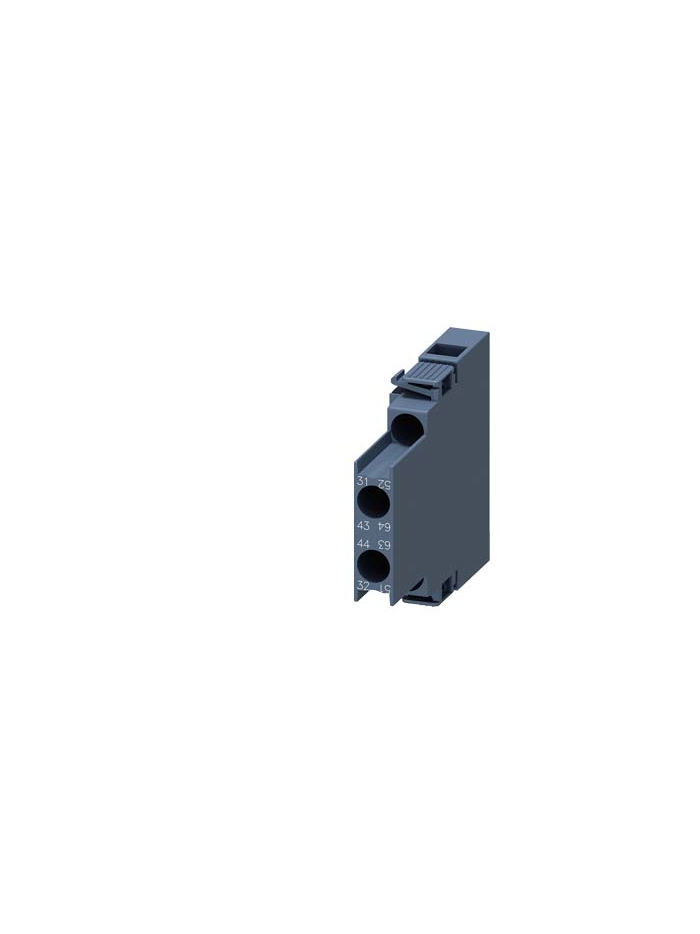 SIEMENS, Laterally mountable auxiliary switch blocks of 3RH2 & 3RT2 on left and / or right 