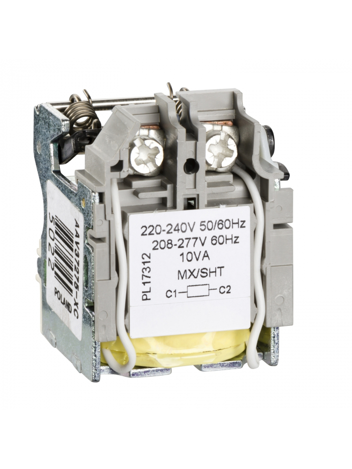 SCHNEIDER, 400/600A, 220-240V 50/60Hz AC shunt Release for EasyPact EZC MCCB