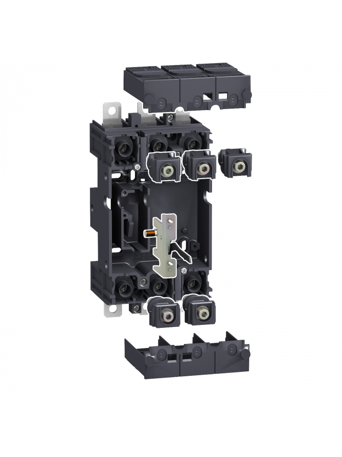 SCHNEIDER, 3 POLE, 100/160/250A, PLUG IN BASE (Complete Kit) for Compact NSX