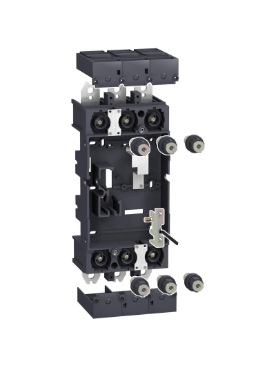 SCHNEIDER, 3 POLE, 400/630A, PLUG IN BASE (Complete Kit) for Compact NSX