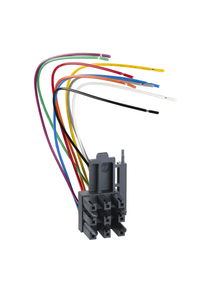 SCHNEIDER, 400/630A, 9-wire AUTOMATIC AUXILIARY CONNECTORS moving (for circuit breaker) for Compact NSX