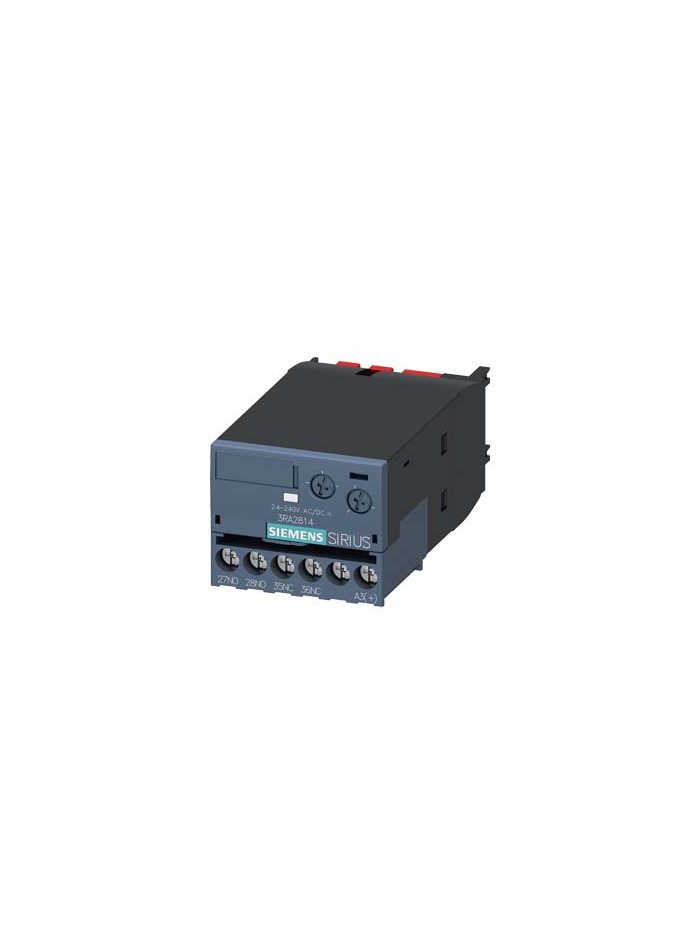SIEMENS, 24-240V AC/DC Solid state timer OFF-Delay block for 3RH2 &3RT2 contactor of snapping onto the front (S00, S0, S2, S3)
