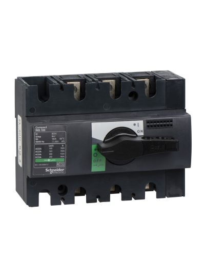 SCHNEIDER, 3 Pole, 160A, Compact-INS & INV 
SD 