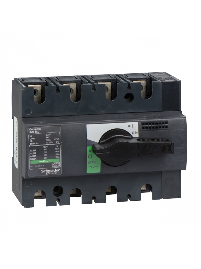 SCHNEIDER, 4 Pole, 160A, Compact-INS & INV 
SD 