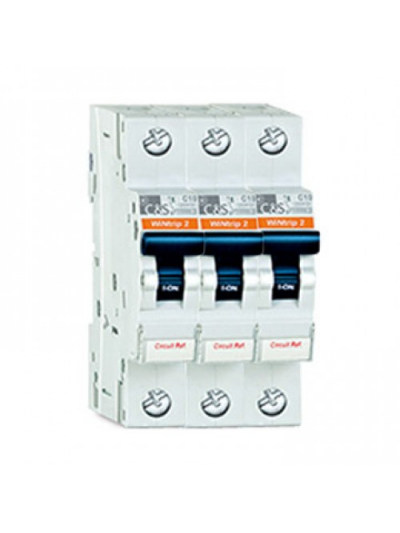 C&S, 25A, 3 Pole, C-Curve, WiNtrip2 MCB