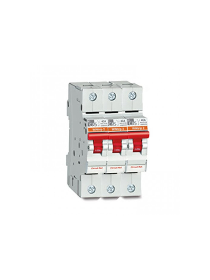 C&S, 125A, 3 Pole, WiNtrip2 ISOLATOR