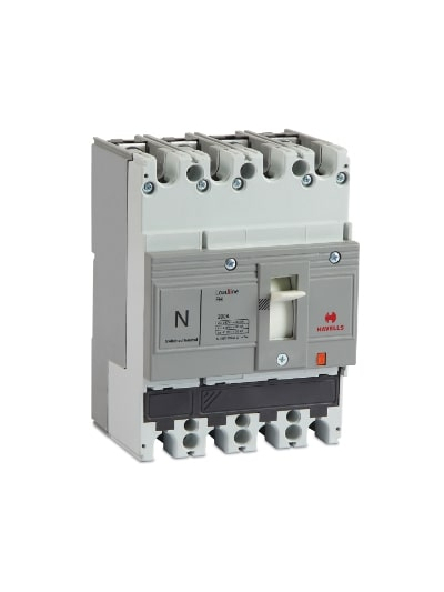 HAVELLS, 4 Pole wSN, 50A, Loadline MCCB