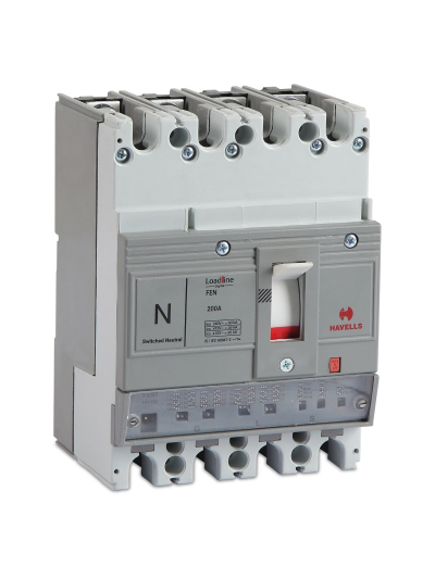 HAVELLS, 4 Pole wSN, 250A, Loadline DIGITAL MCCB