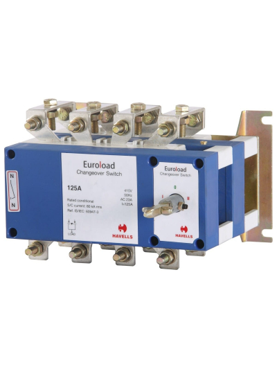 HAVELLS, 4 Pole, 160A, EUROLOAD ON LOAD CHANGEOVER SWITCH 